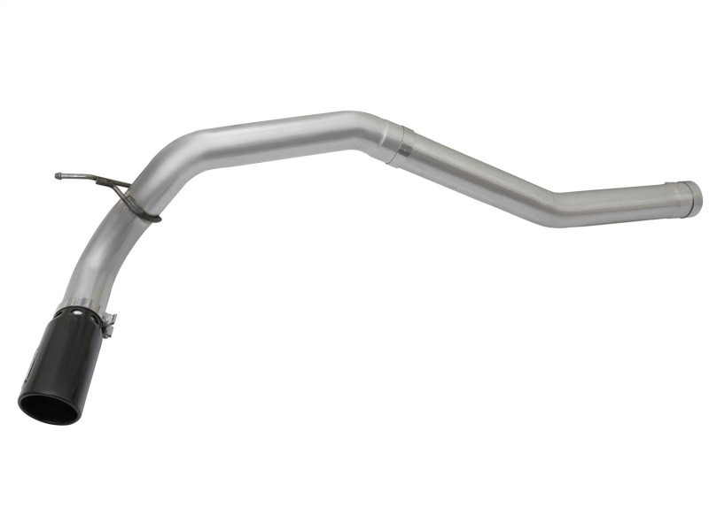 aFe LARGE Bore HD DPF-Back SS Exhaust w/ Black Tip 2016 Nissan Titan XD V8-5.0L (td) - 49-46113-B