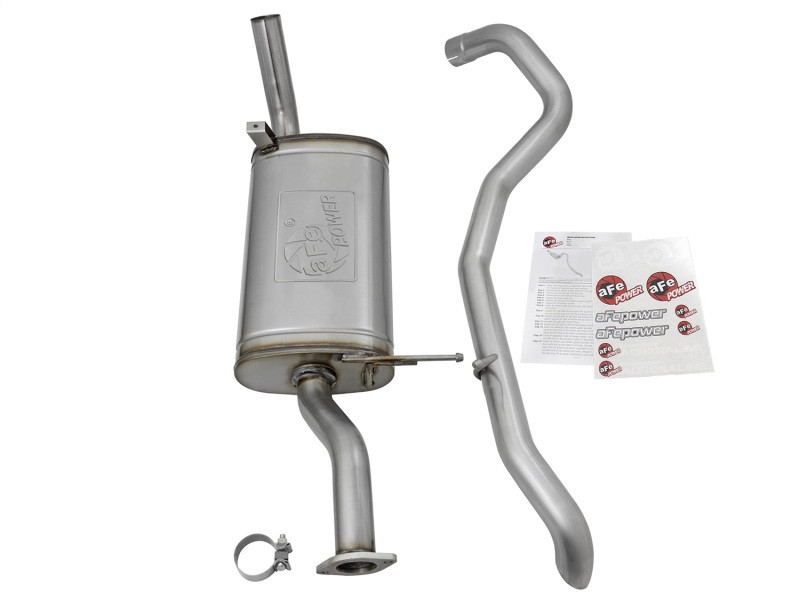 aFe MACHForce XP 2-1/2in 409 SS Cat Back Exhaust 2001-2016 Nissan Patrol (Y61) I6-4.8L 4 Door - 49-46122