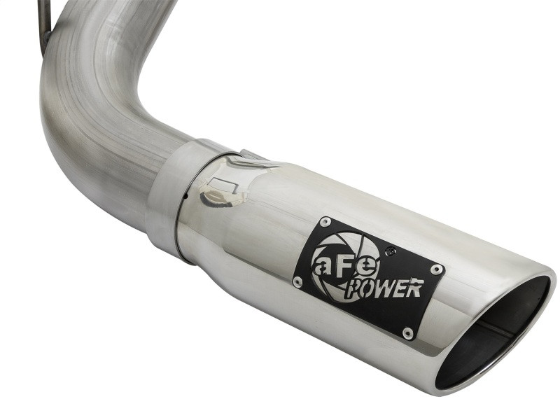 aFe MACH Force-Xp 2-1/2in Cat-Back Exhaust System w/ Polished Tip 16-17 Nissan Titan XD V8 5.6L - 49-46125-P