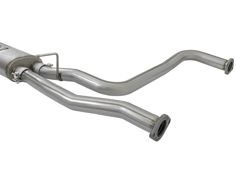 aFe POWER Rebel Series 2-1/2in 409 SS Cat Back Exhaust w/ Polished Tips 16-17 Nissan Titan V8 5.6L - 49-46126-P