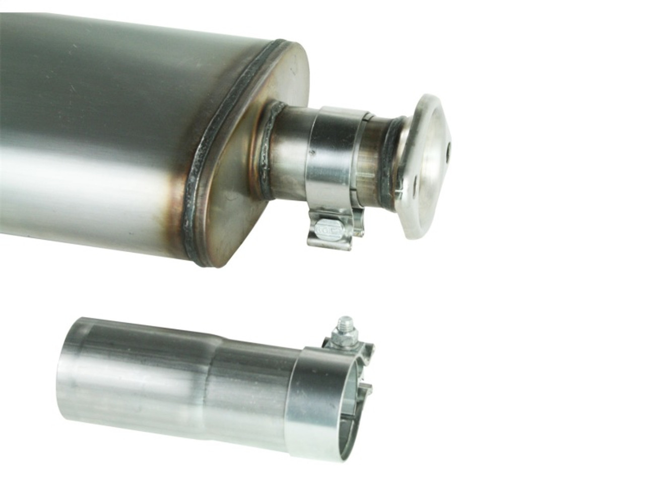 aFe MACHForce XP Exhausts Cat-Back SS-409 EXH Jeep Wrangler TJ 97-06 I6-4.0L HT - 2.5 In. - 49-46223