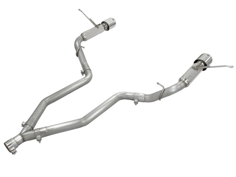 aFe MACHForce XP 14+ Jeep Grand Cherokee V6 3.0L (td) 2.5in DPF-Back 409SS Exhaust w/Resonators - 49-46234