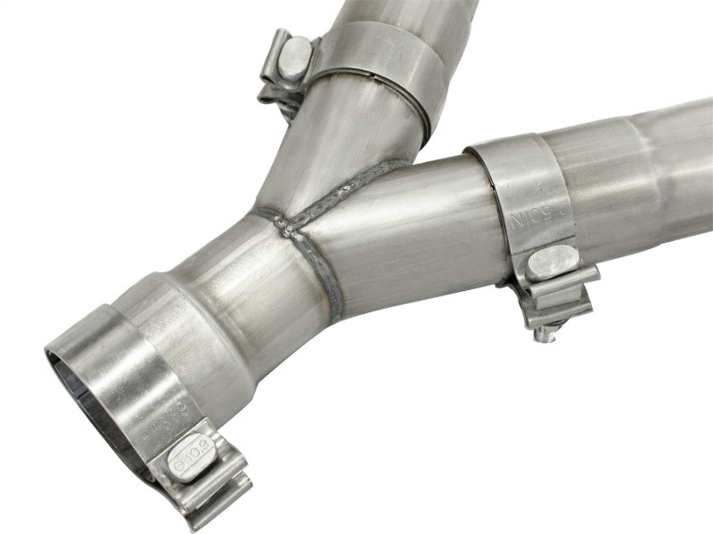 aFe MACHForce XP 14+ Jeep Grand Cherokee V6 3.0L (td) 2.5in DPF-Back 409SS Exhaust w/Resonators - 49-46234
