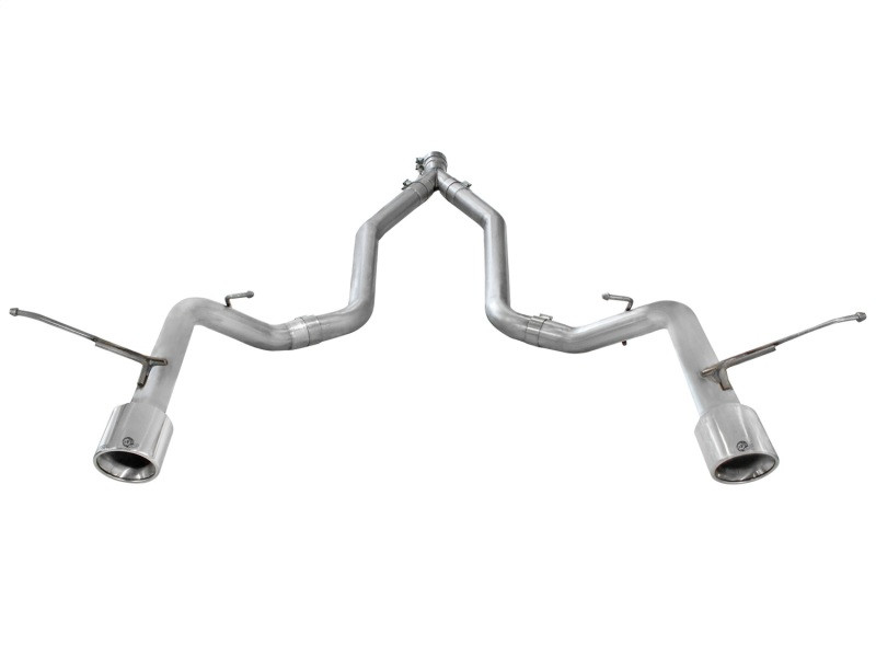 aFe MACHForce XP 14+ Jeep Grand Cherokee V6 3.0L (td) 2.5in DPF-Back 409SS Exhaust w/o Resonators - 49-46235