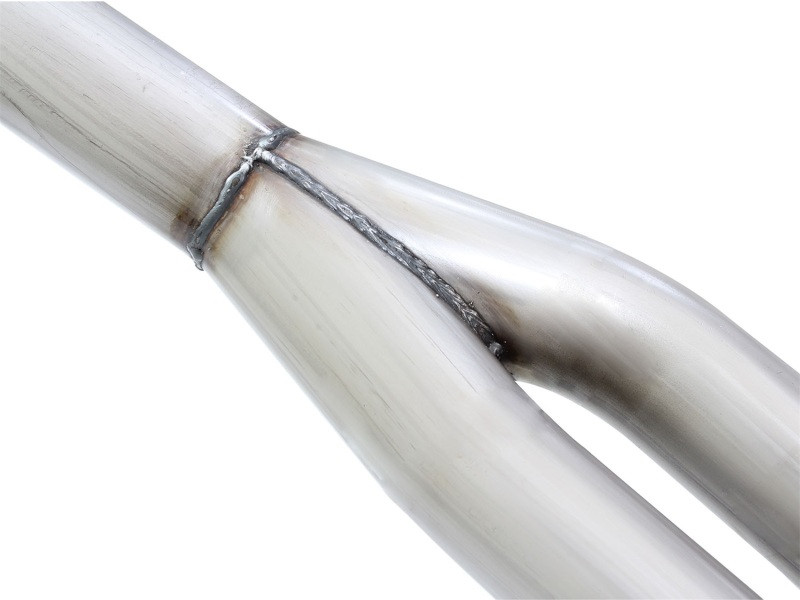 aFe Rebel Series Cat-Back 2.5in Dual Center Exit SS Exhaust w/ Black Tips 07-14 Jeep Wrangler V6 - 49-48054-B