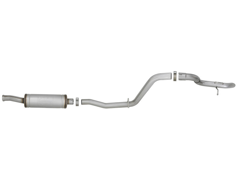 aFe MACH Force-Xp 2.5in 409 SS Catback High-Tuck Exhaust 18-21 Jeep Wrangler (JL) 3.6L 4-Door - 49-48065-1