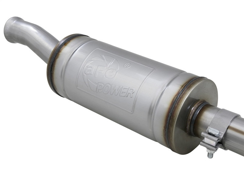 aFe Rebel Series 2.5in 409 SS Cat-Back Exhaust w/ Polished Tips 2018+ Jeep Wrangler (JL) V6 3.6L - 49-48066-P