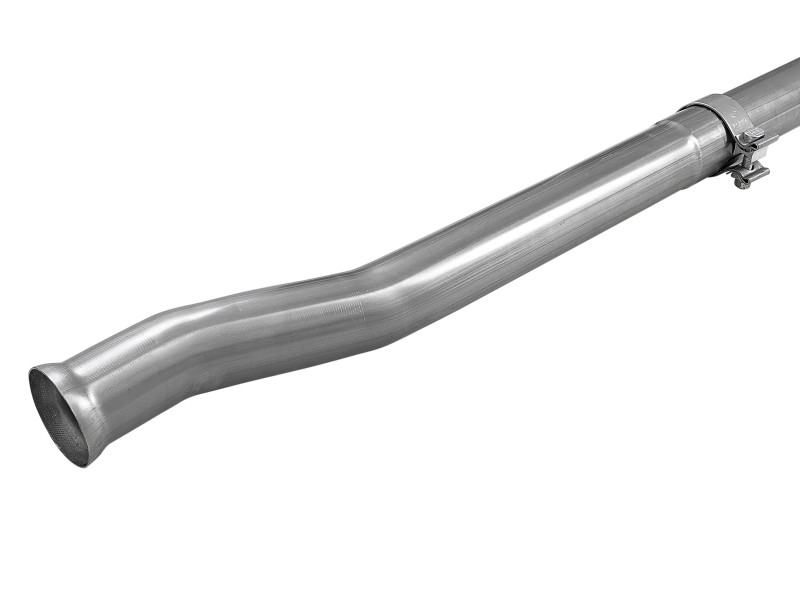 aFe MACH Force-Xp 2-1/2in 409 Stainless Steel Mid-Pipe w/Resonator Delete 18+ Jeep Wrangler JL 3.6L - 49-48077