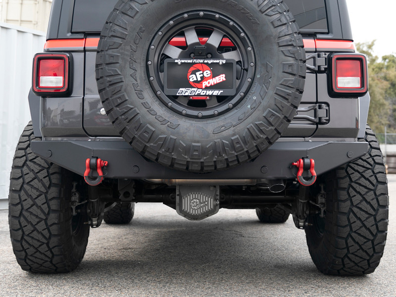 aFe MACH Force-Xp Hi-Tuck 3in 409 SS 18-20 Jeep Wrangler JL 2.0/3.6 Axle-Back Exhaust - 49-48080