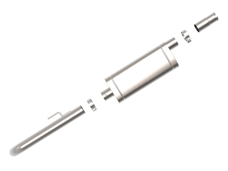 aFe ROCK Basher Exhaust Cat-Back 3in SS-409 2020 Jeep Gladiator (JT) V6-3.6L - 49-48082