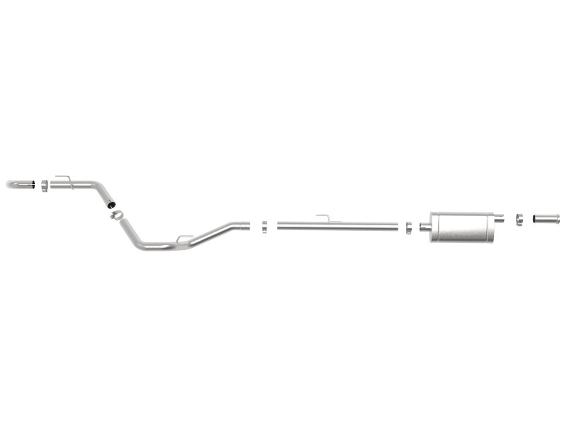 aFe Apollo GT Series 2-1/2in 409 SS Cat-Back Hi-Tuck Exhaust System 2020 Jeep Gladiator (JT) V6-3.6L - 49-48088