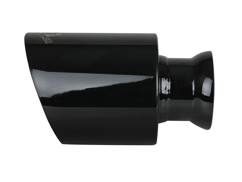 aFe MACH Force-XP 4-1/2in Black OE Replacement Exhaust Tips - 15-19 Dodge Charger/Hellcat - 49C32068-B
