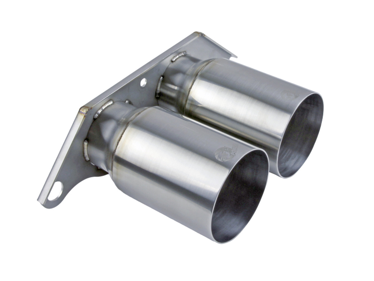 aFe Power Mach Force Xp 4in 304 SS Bolt-On Exhaust Tips Brushed 14-19 Porsche 911 GT3 3.8L/4.0L - 49C36435-H