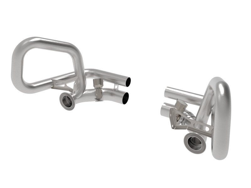 aFe 14-19 Porsche 911 H6-3.8/4.0L GT3 MACH Force-Xp 304 Stainless Steel Primary Muffler Delete Pipe - 49C36441