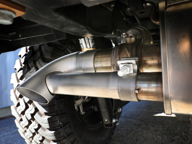 aFe MACHForce XP 304 Stainless Steel Exhaust Tip Upgrade 21-23 Jeep Wrangler JL Rubicon - 49C38102-H