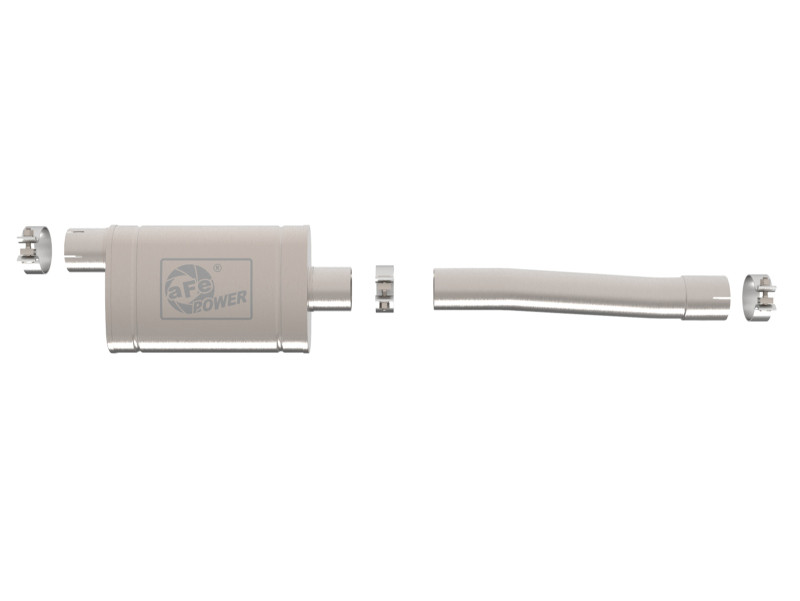 aFe Apollo GT Series 3in 409 Stainless Steel Muffler Upgrade 2019 GM Silverado/Sierra 1500 V8-6.2L - 49C44114