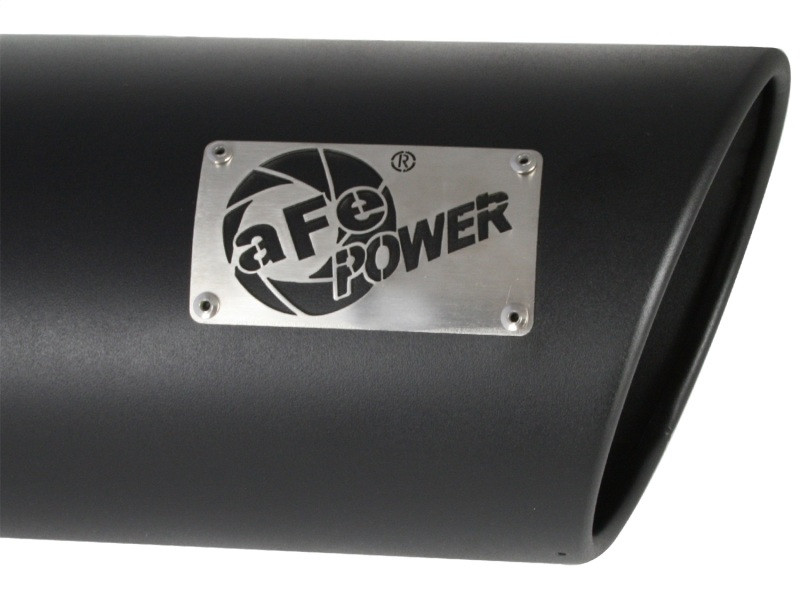 aFe MACH Force-XP 409 SS Right Side Single Wall Exhaust Tip 5in Inlet x 7in Outlet x 15in L - 49T50701-B15