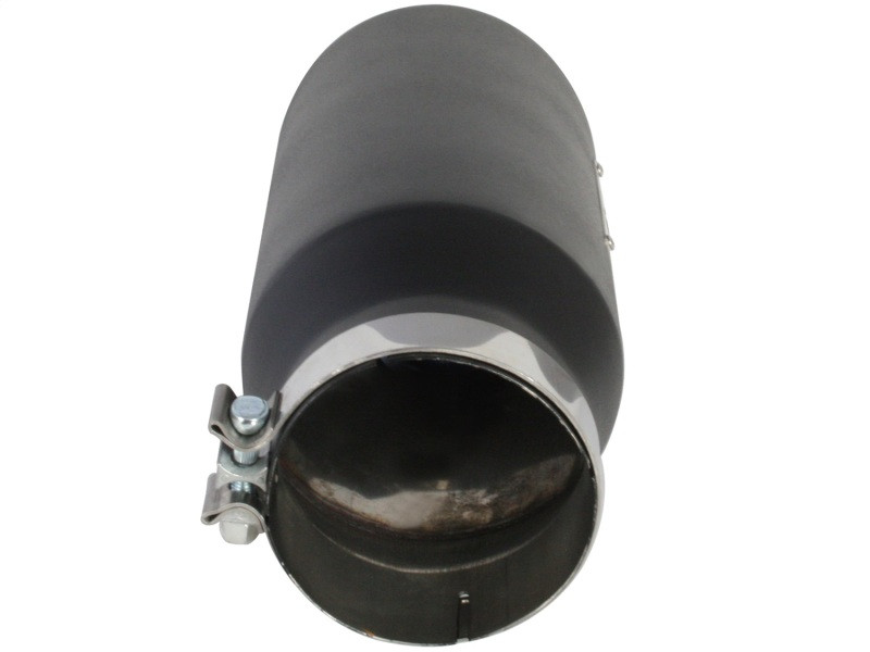 aFe MACH Force-XP 409 SS Right Side Single Wall Exhaust Tip 5in Inlet x 7in Outlet x 15in L - 49T50701-B15