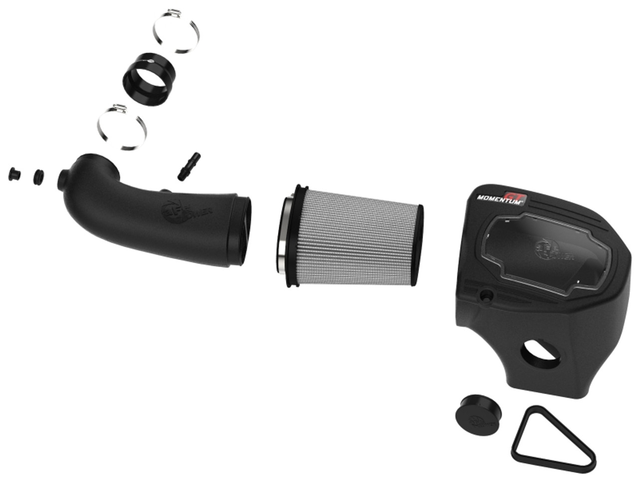 aFe 11-23 Dodge Challenger V8 5.7L Momentum GT Cold Air Intake System w/ Pro DRY S Filter - 50-70126D
