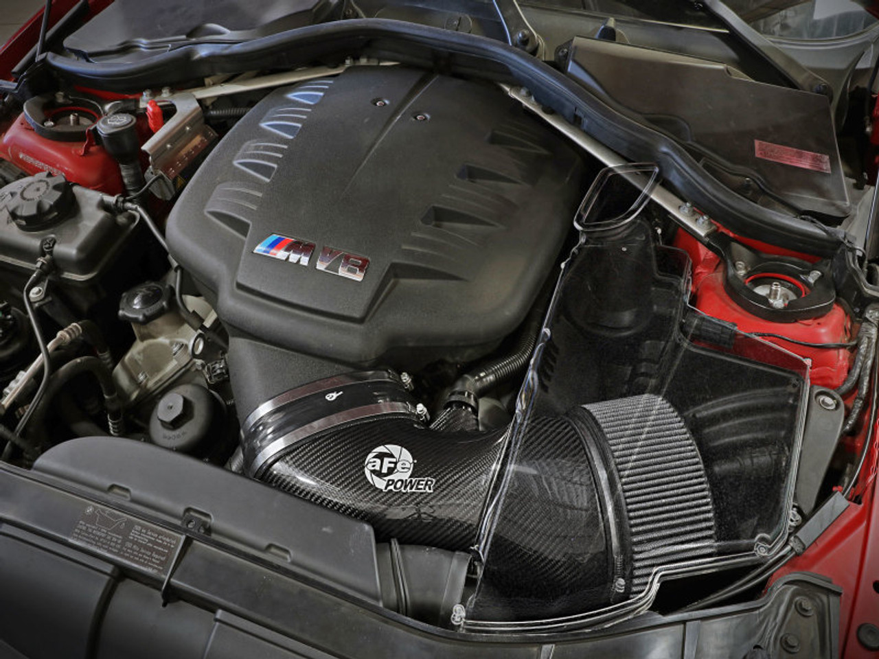 aFe MagnumFORCE Carbon Fiber Air Intake System Stage-2 Pro DRY S 08-13 BMW M3 (E9X) V8 4.0L - 51-31662-C