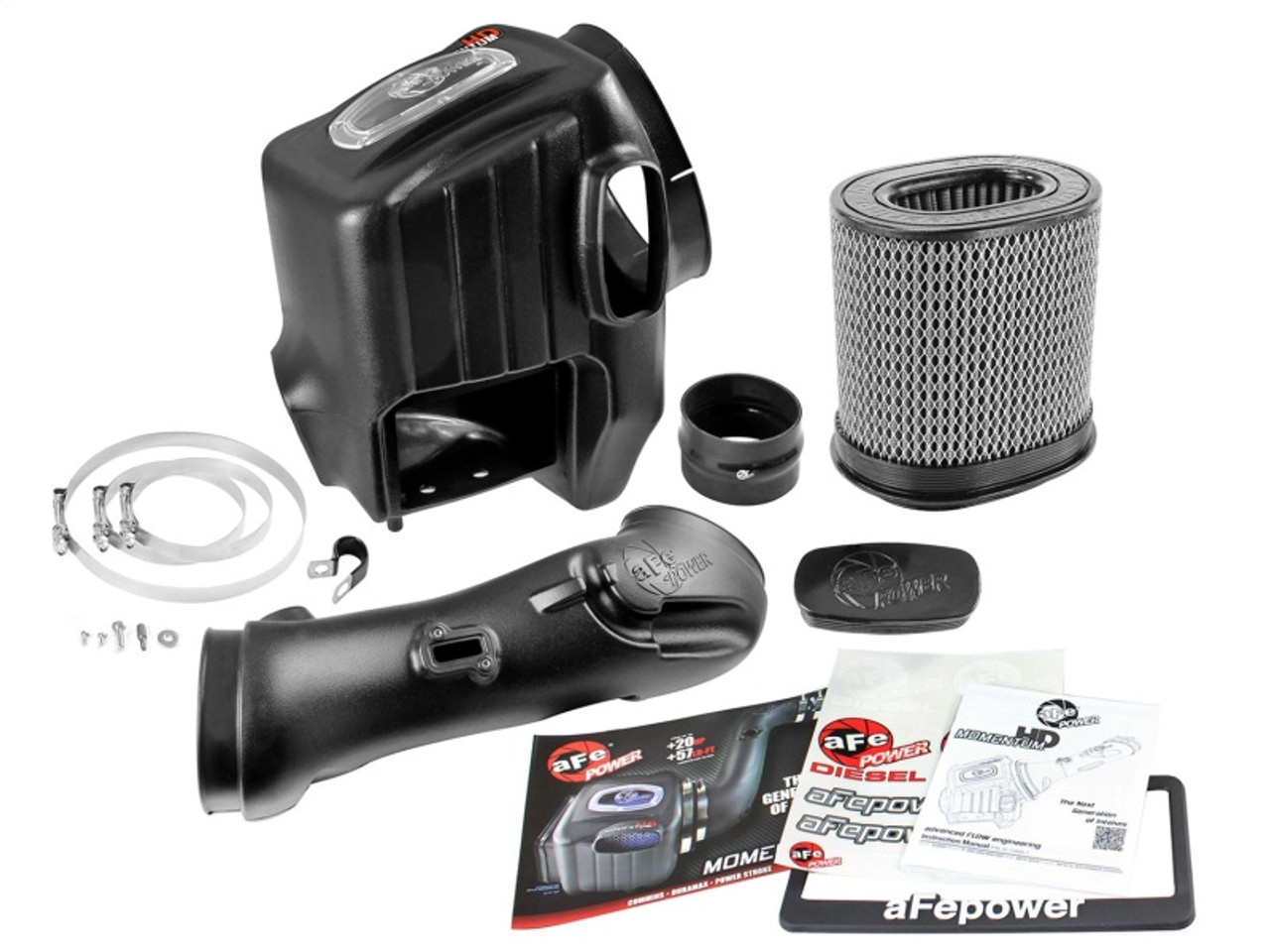 aFe Momentum HD Pro DRY S Stage-2 Si Intake 11-15 Ford Diesel Trucks V8-6.7L (See afe51-73005-E) - 51-73005-1