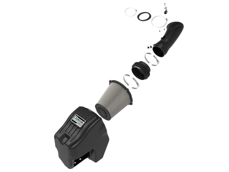 aFe Quantum Pro DRY S Cold Air Intake System 11-16 Ford Powerstroke V8-6.7L - Dry - 53-10003D