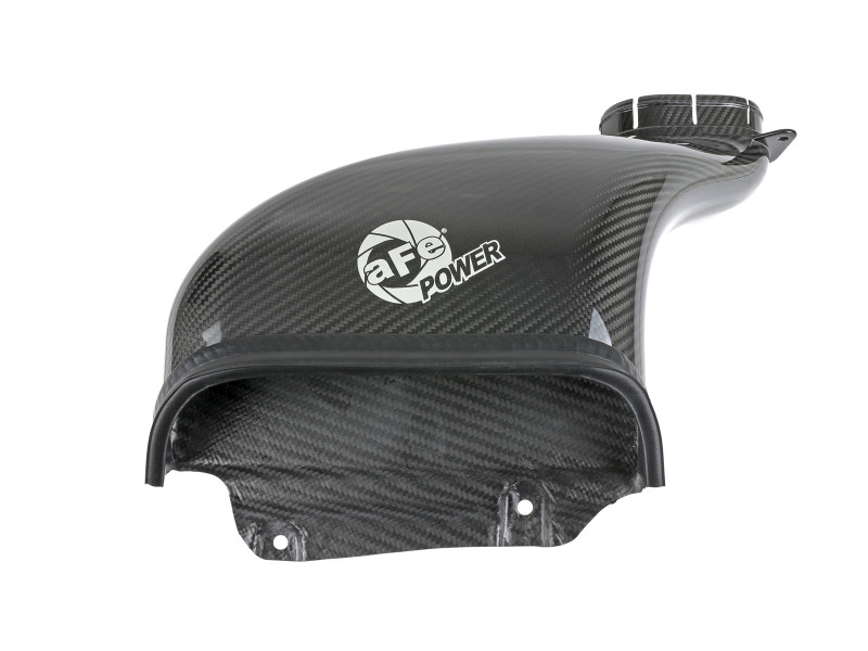 aFe Quantum Cold Air Intake System Scoop 18-20 Ford F150 EcoBoost V6-3.5L/2.7L - Carbon Fiber - 53-10008SC