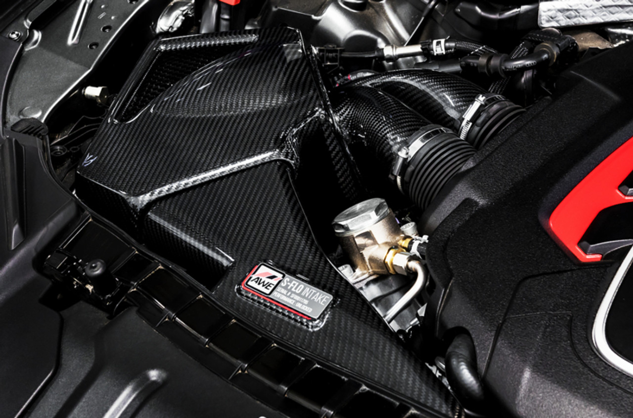 AWE Tuning Audi C7 RS6 / RS7 4.0T S-FLO Carbon Intake V2 - 2660-15012