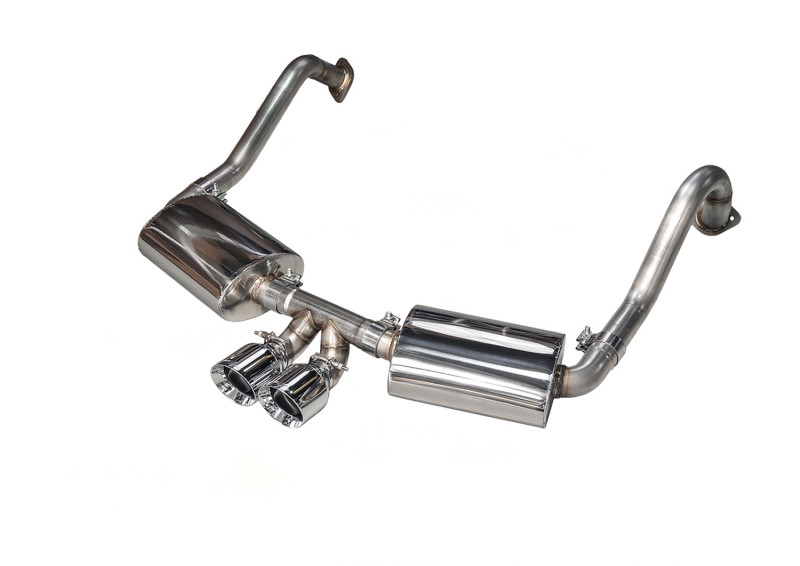 AWE Tuning Porsche 981 Performance Exhaust System - w/Chrome Silver Tips - 3010-32020