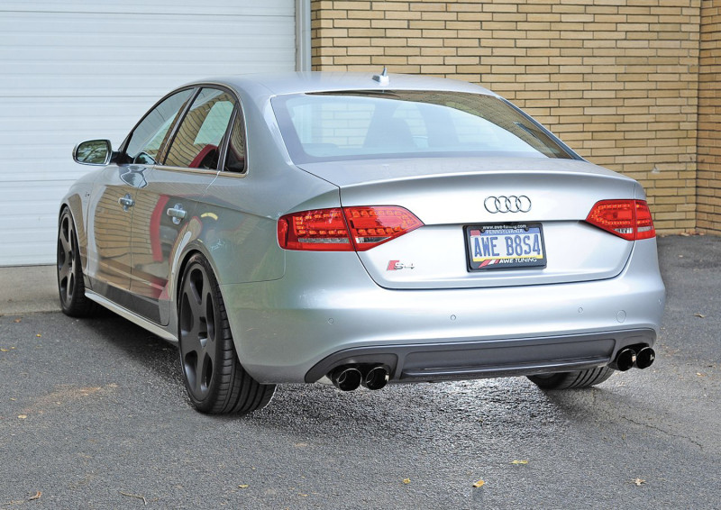 AWE Tuning Audi B8 / B8.5 S4 3.0T Touring Edition Exhaust - Diamond Black Tips (90mm) - 3010-43014