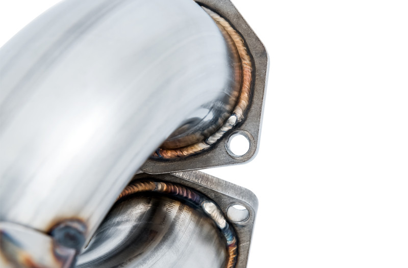 AWE Tuning Audi B9 S4 Touring Edition Exhaust - Non-Resonated (Black 102mm Tips) - 3010-43050