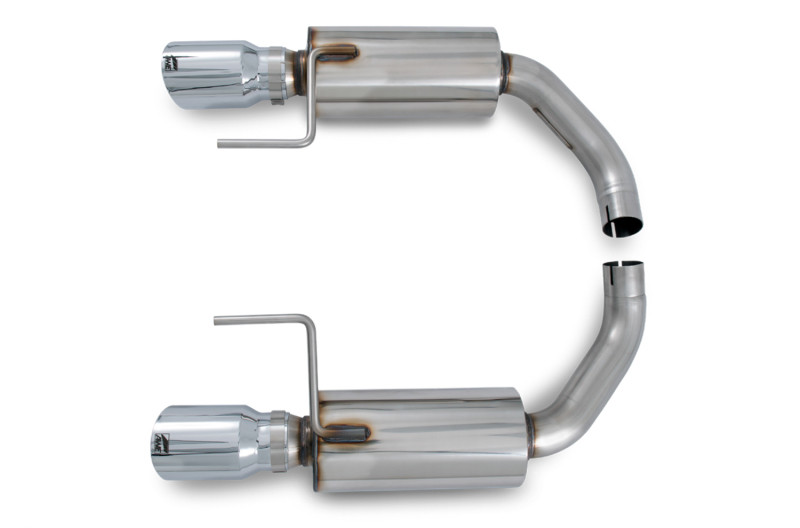 AWE Tuning S550 Mustang EcoBoost Axle-back Exhaust - Touring Edition (Chrome Silver Tips) - 3015-32086