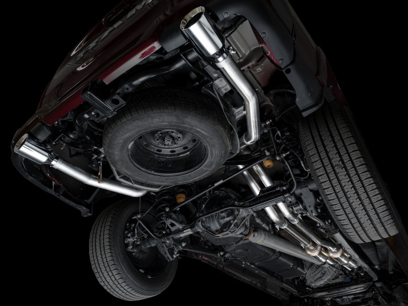 AWE 25+ RAM 1500 3.0TT 0FG Catback Touring Exhaust - Chrome Silver Tips - 3015-32530