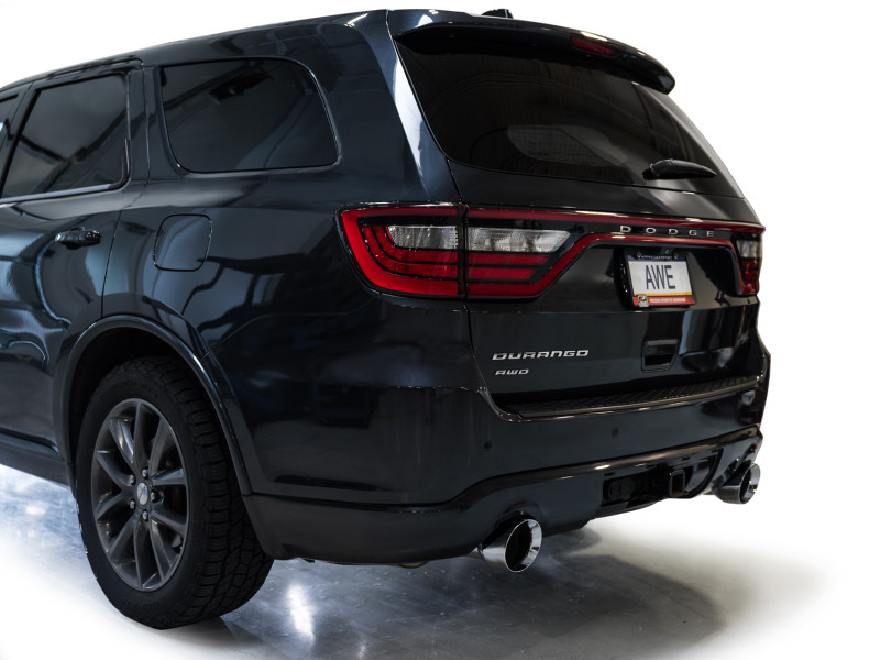 AWE Tuning 11-24 Dodge Durango 5.7L Touring Edition Exhaust w/ Chrome Silver Tips - 3015-32575