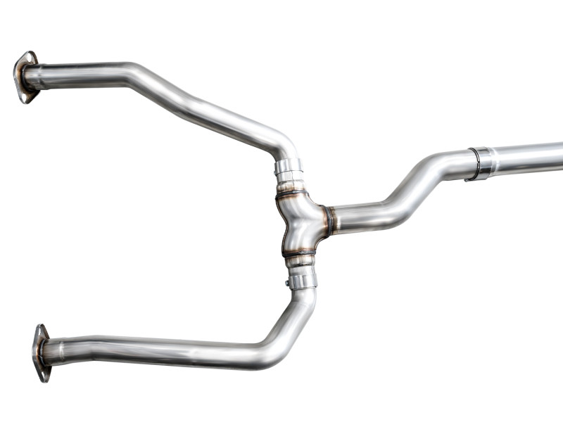 AWE 0FG Exhaust for 3rd Gen Toyota Tundra - Dual Diamond Black Tips - 3015-33063