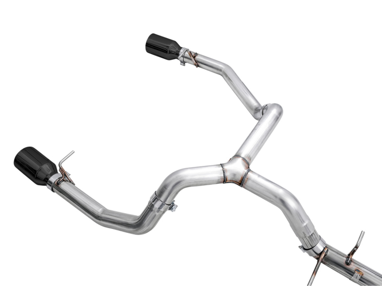AWE Exhaust 0FG Catback Exhaust Split Rear Exit w. Black Dual Tips - 19-24 Silverado & Sierra 5.3L