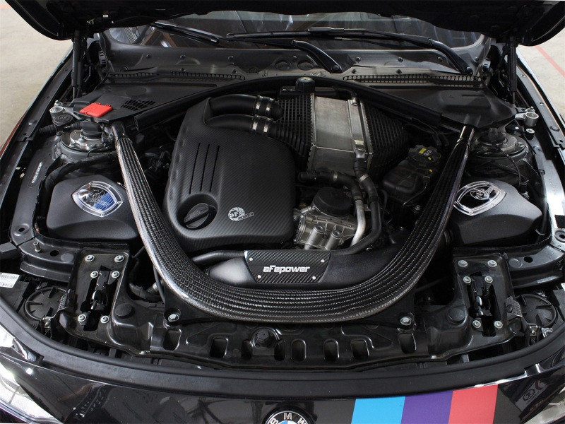 aFe Momentum Pro 5R Cold Air Intake System 15-18 BMW M3/M4 (F80/82/83) L6-3.0L (tt) S55 - 54-76305