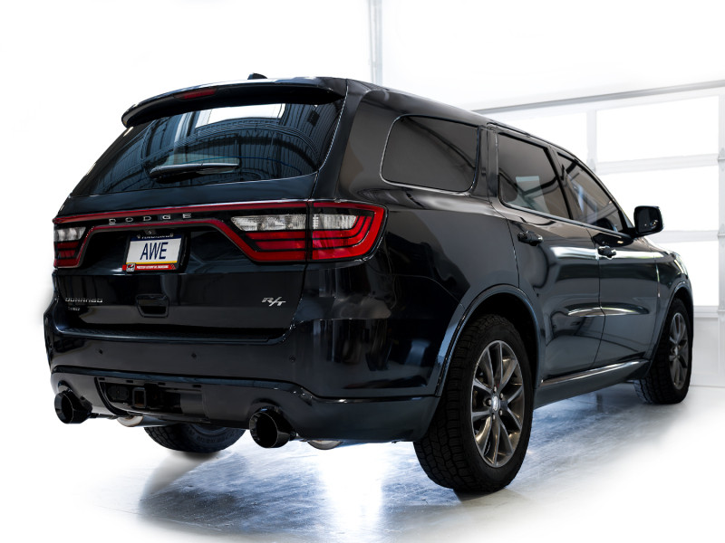 AWE Tuning 11-24 Dodge Durango 5.7L Touring Edition Exhaust w/ Diamond Black Tips - 3015-33575