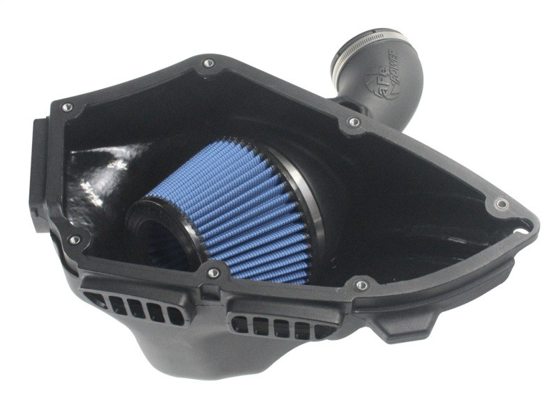 aFe MagnumForce Stage 2 Si Intake System Pro 5 R Black 06-12 BMW 3 Series E9x L6 3.0L Non-Turbo - 54-81012-B
