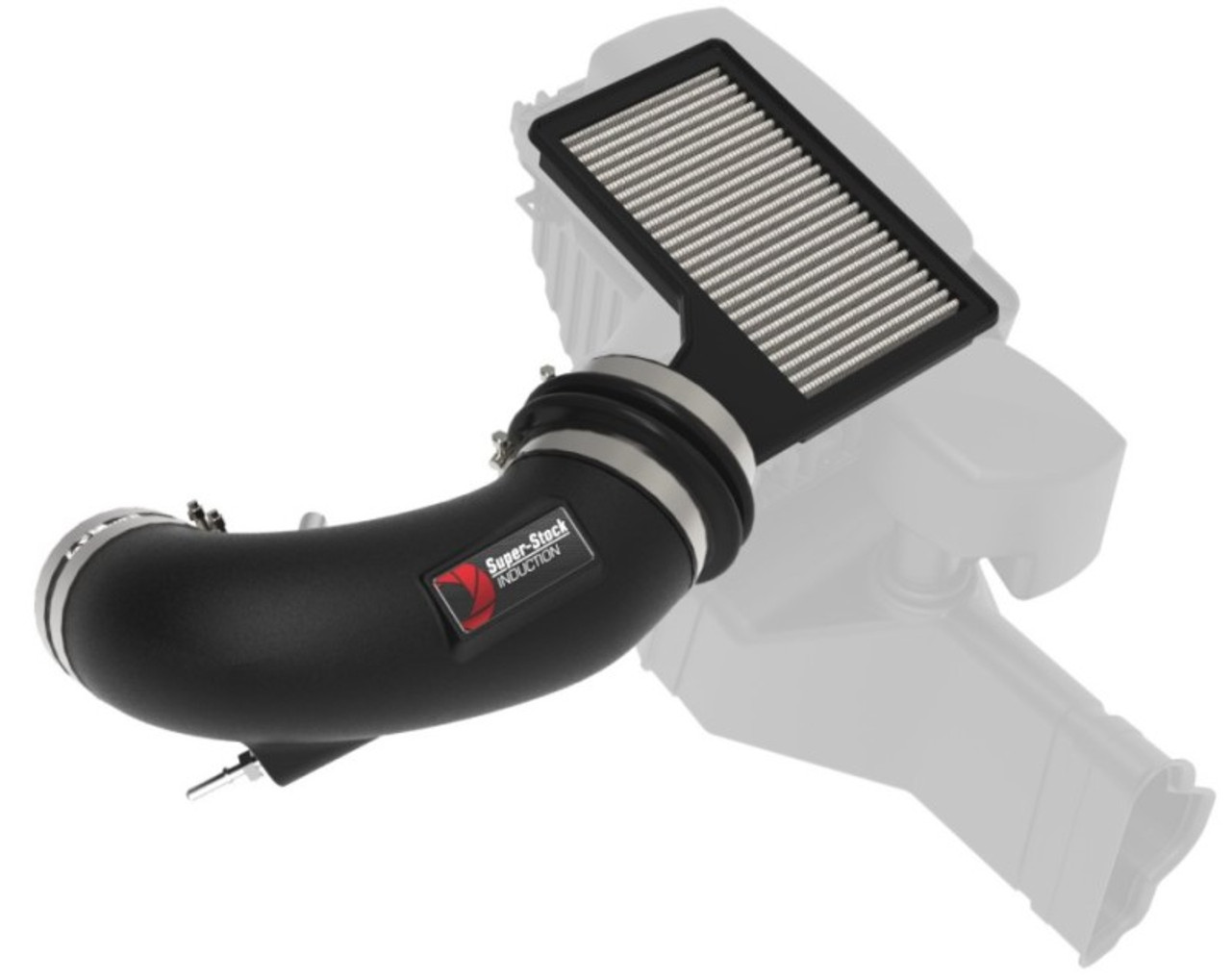 aFe Super Stock Induction System Pro Dry S Media 18-20 Ford Mustang V8-5.0L - 55-10005D