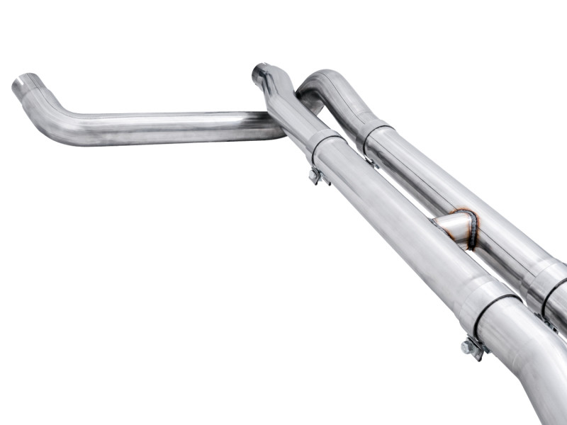 AWE Exhaust 0FG Catback Exhaust Split Rear Exit w. Black Quad Tips - 19-24 Silverado & Sierra 6.2L