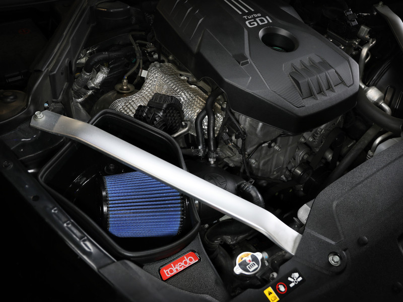 aFe 18-21 Kia Stinger L4 2.0L (t) Takeda Stage-2 Cold Air Intake System w/ Pro 5R Filter - 56-10055R