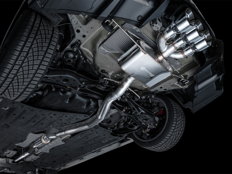 AWE Tuning 2024 Acura Integra Type S DE5 FWD Touring Edition Exhaust w/ Triple Chrome Silver Tips - 3015-52335