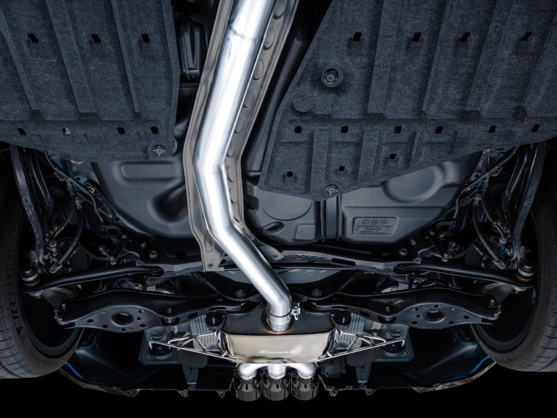 AWE Tuning 2023 Honda Civic Type R FL5 Touring Edition Exhaust w/ Triple Diamond Black Tips - 3015-53287