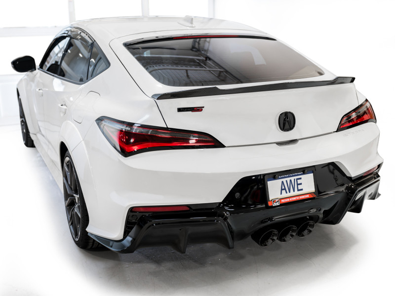 AWE Tuning 2024 Acura Integra Type S DE5 FWD Touring Edition Exhaust w/ Triple Diamond Black Tips - 3015-53335