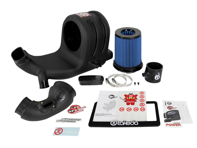 aFe Takeda Momentum Pro 5R Cold Air Intake System 15-18 Honda Fit I4-1.5L - 56-70001R