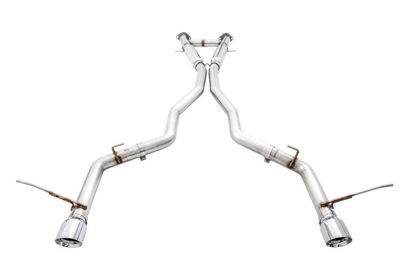 AWE Tuning 2020 Jeep Grand Cherokee SRT Track Edition Exhaust - Chrome Silver Tips - 3020-32061