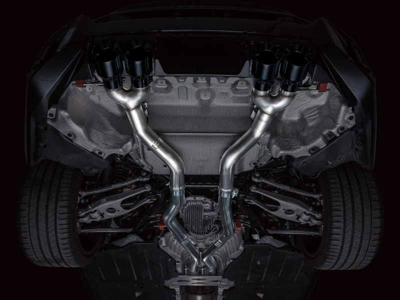 AWE Tuning 23-24 BMW G87 M2 Track Edition Exhaust - Diamond Black Tips - 3020-43487