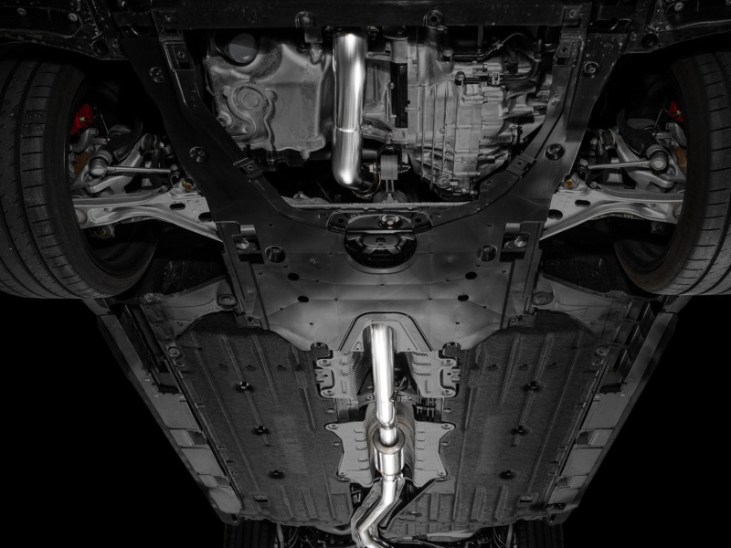 AWE Tuning 2024 Acura Integra Type S DE5 FWD Track Edition Exhaust w/ Triple Diamond Black Tips - 3020-53335