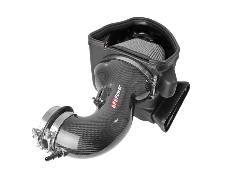 aFe 17-12 Chevrolet Camaro ZL1 (6.2L-V8) Track Series Carbon Fiber CAI System w/ Pro-DRY S Filters - 57-10018D